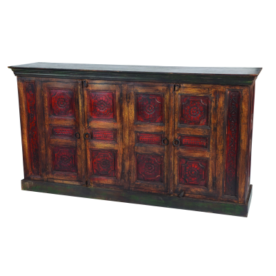 Historic 4-Door Carved Buffet