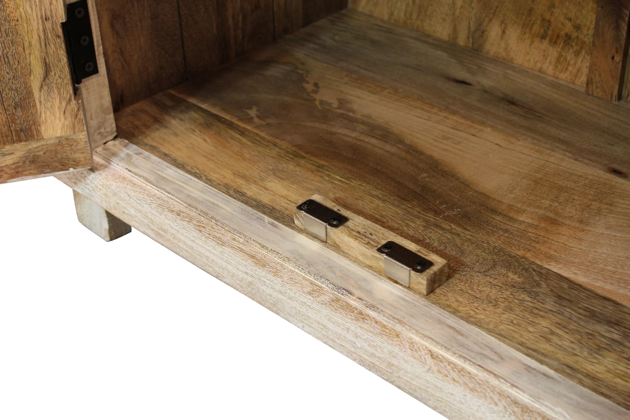 Jensen 2-Door Nightstand - Distressed White - Image 6