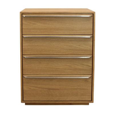 Riviera 4-Drawer Oak Dresser - Natural