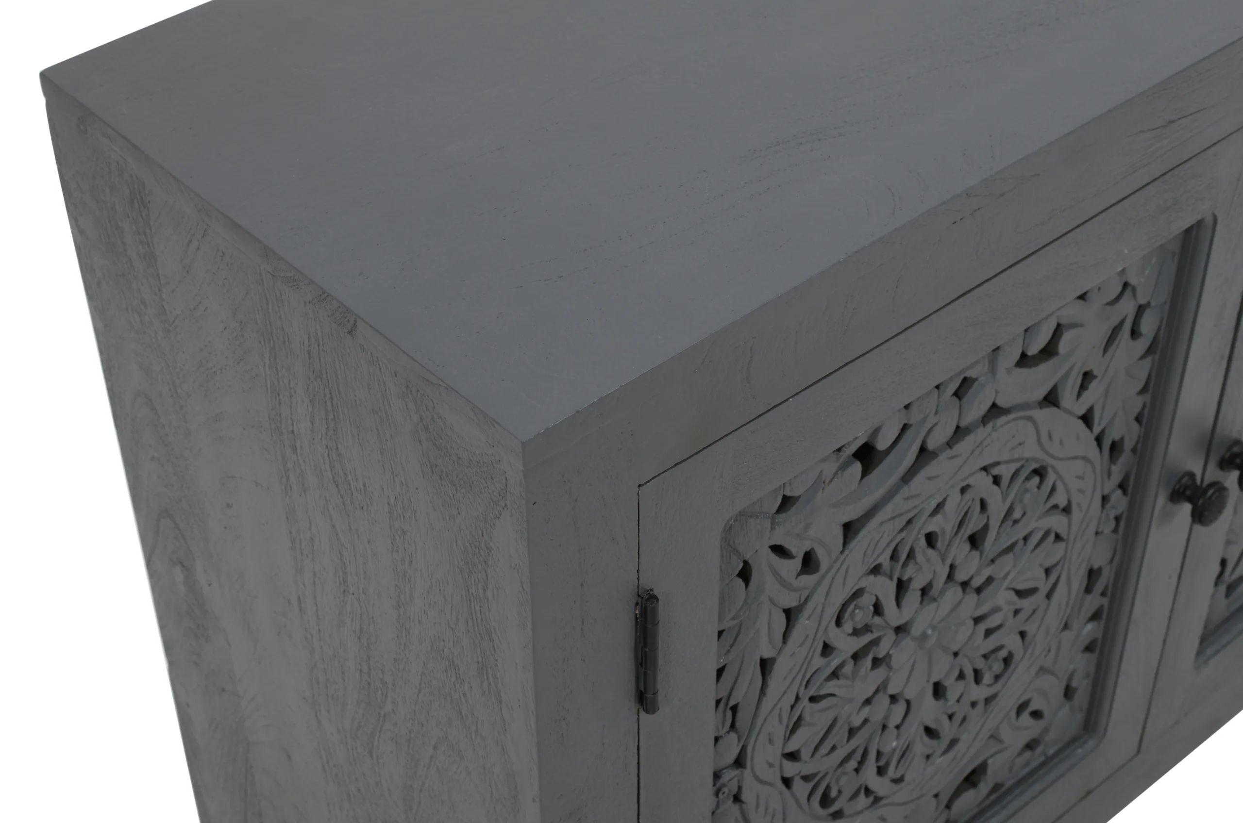 Weatherly 2-Door Cabinet - Gray - Image 5