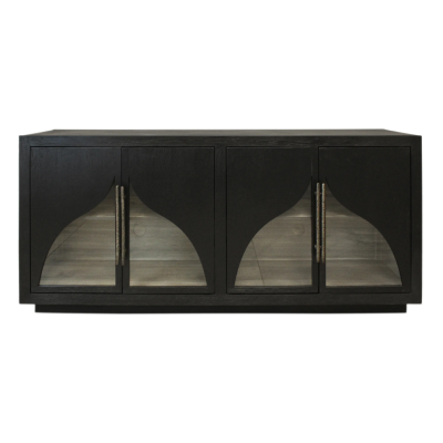 Cady 4-Door Sideboard - Dark Brown