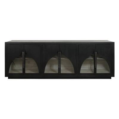 Cady 6-Door Sideboard - Dark Brown