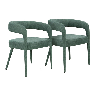 Belfast Comfy Side Chair 2-Piece Set - Teal
