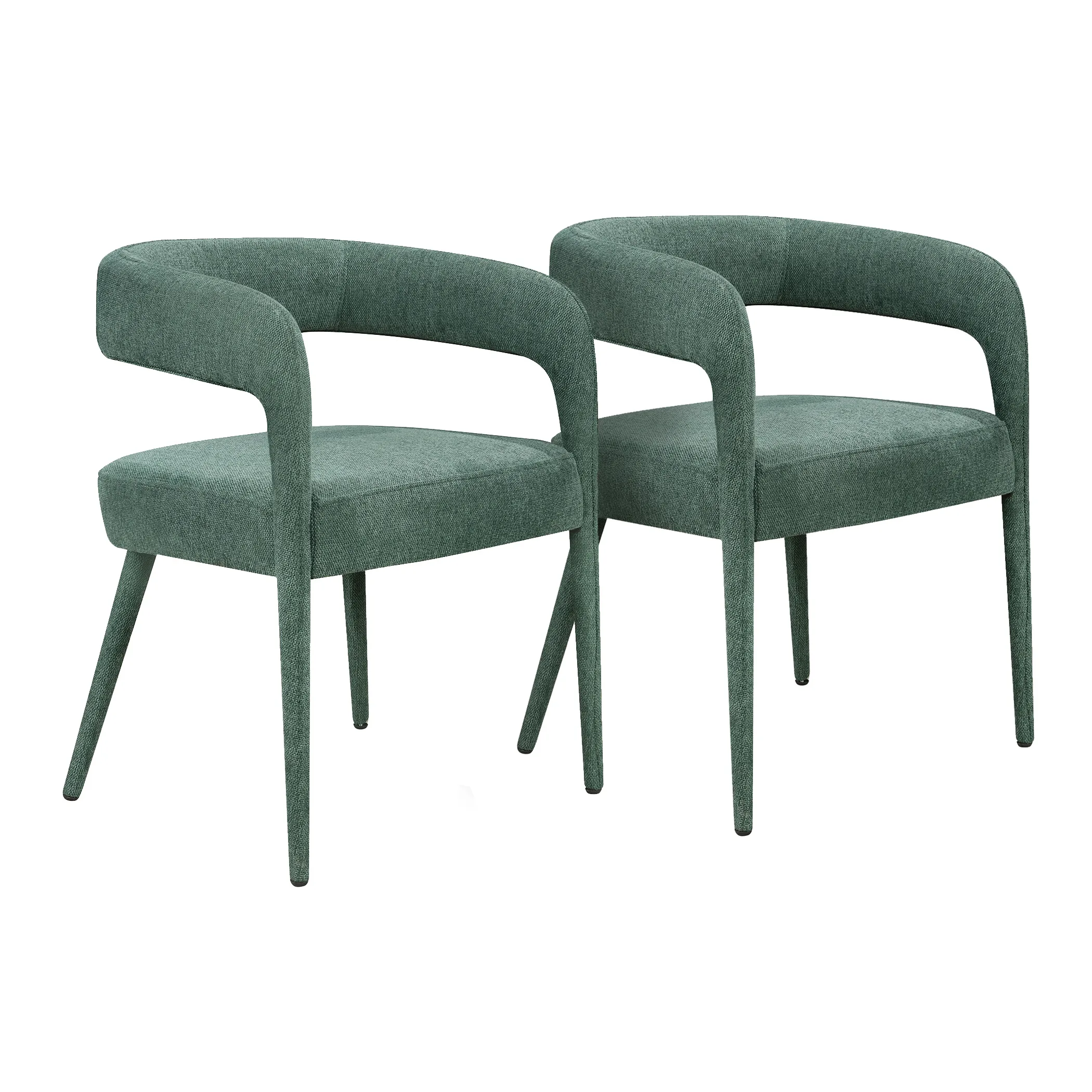 Belfast Comfy Side Chair 2-Piece Set - Teal