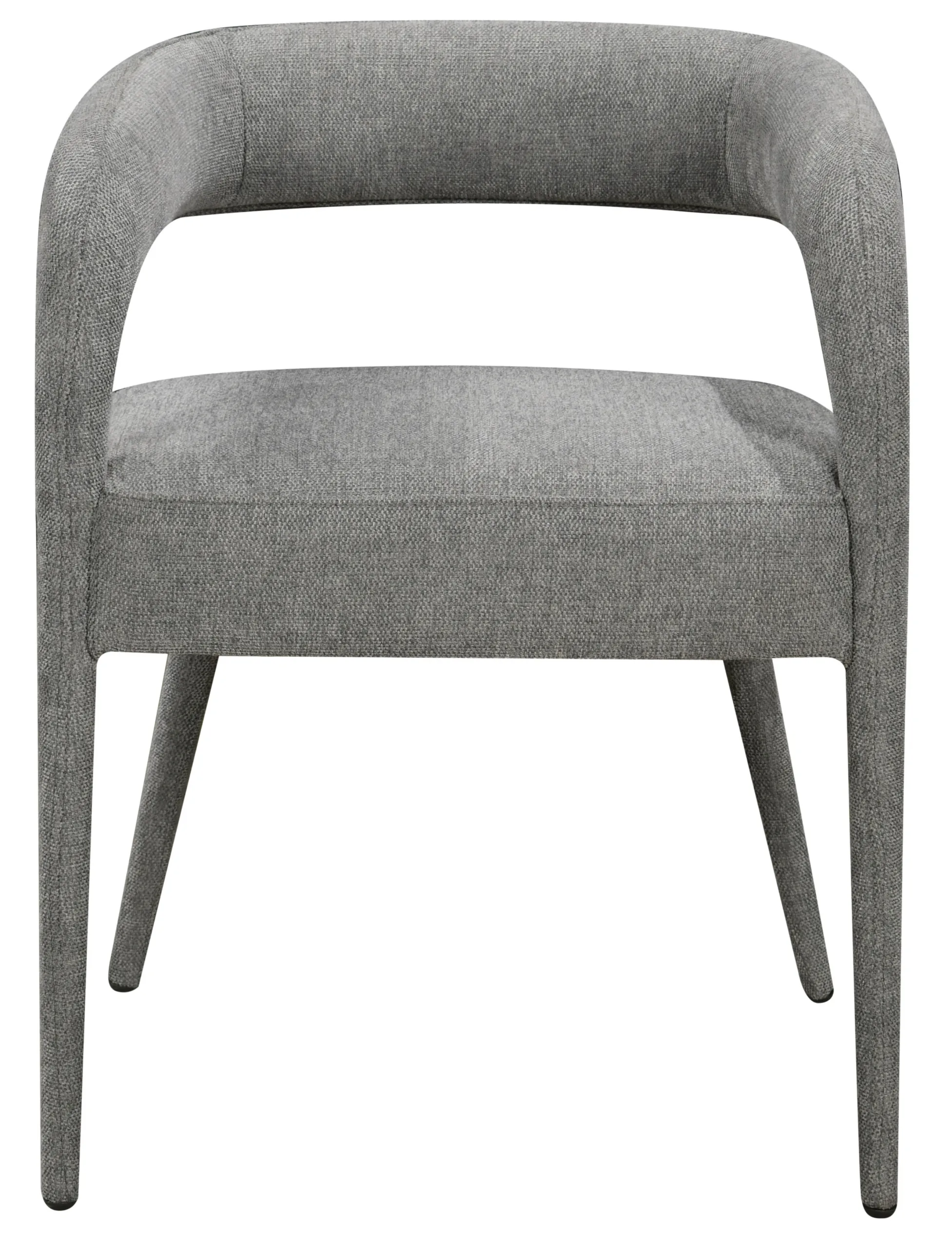 Belfast Comfy Side Chair 2-Piece Set - Dark Gray - Image 2