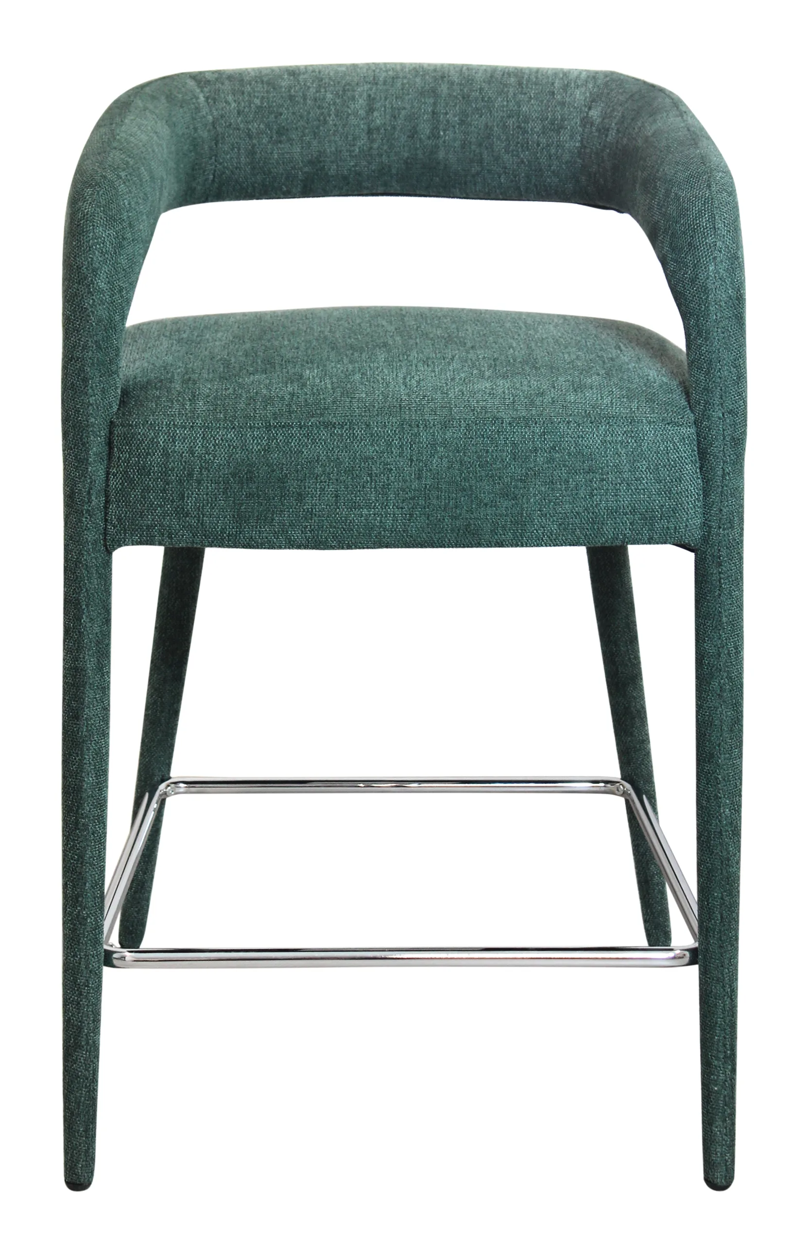 Belfast Comfy Counter Chair 2-Piece Set - Teal - Image 2