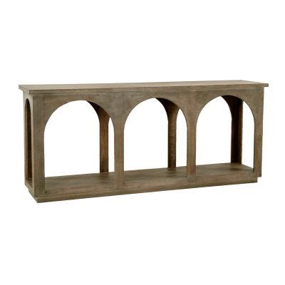 Archway Console Table - North Creek Brown