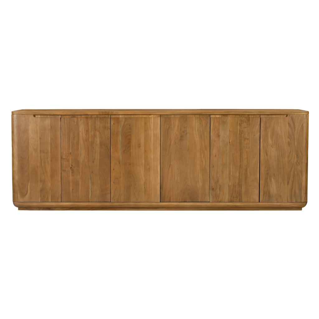 Bennett 6-Door Sideboard -  Acacia Tan 
