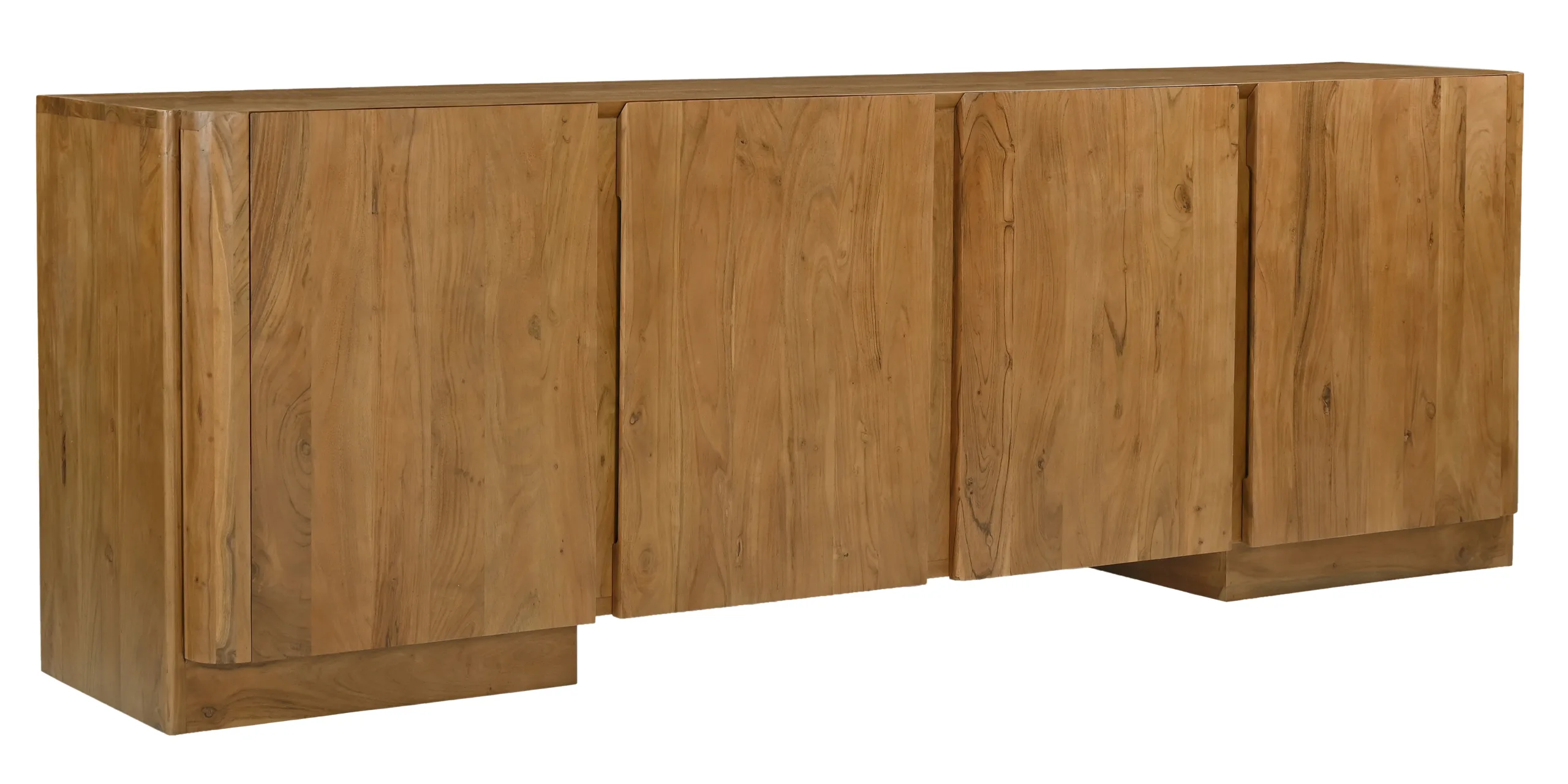 Perry 4-Door Sideboard - Acacia Tan - Image 2