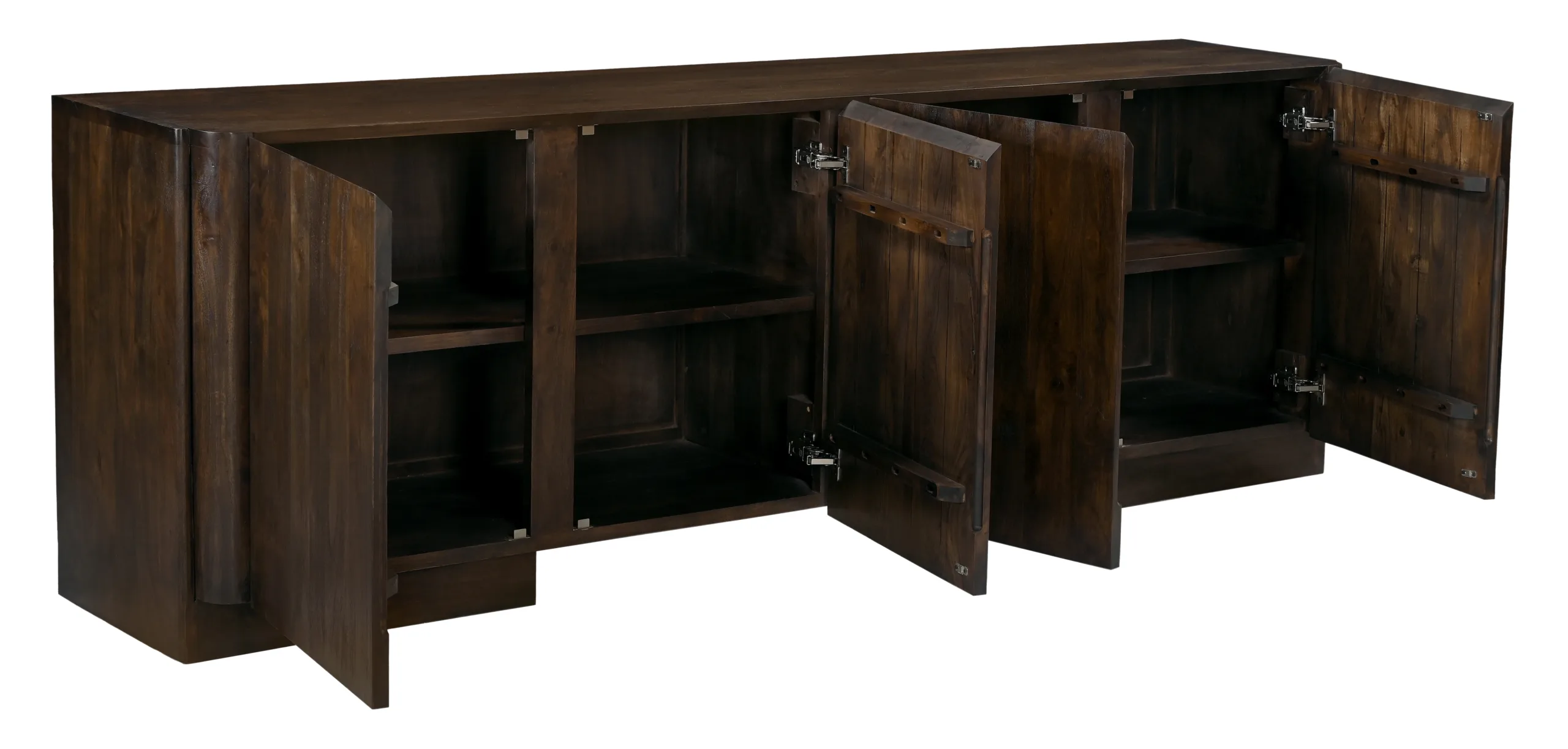 Perry 4-Door Sideboard - Barista Brown - Image 3