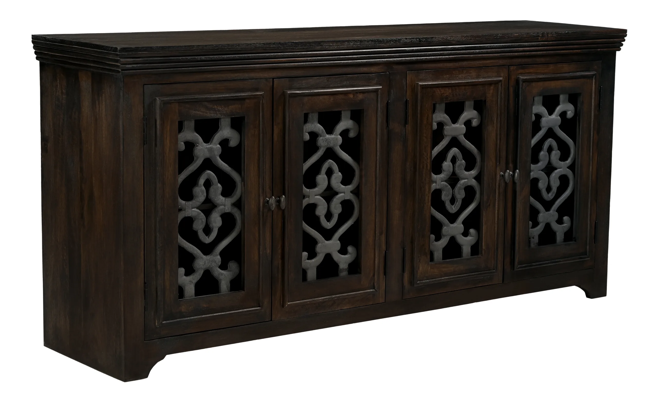 Stearn 4-Door Sideboard - Barista Brown - Image 2