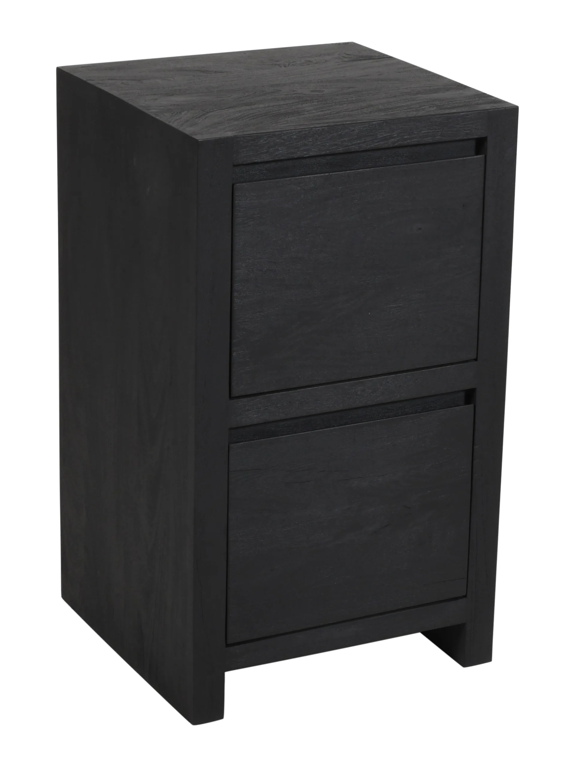 Archibald 2-Drawer File Cabinet - Graphite Black
