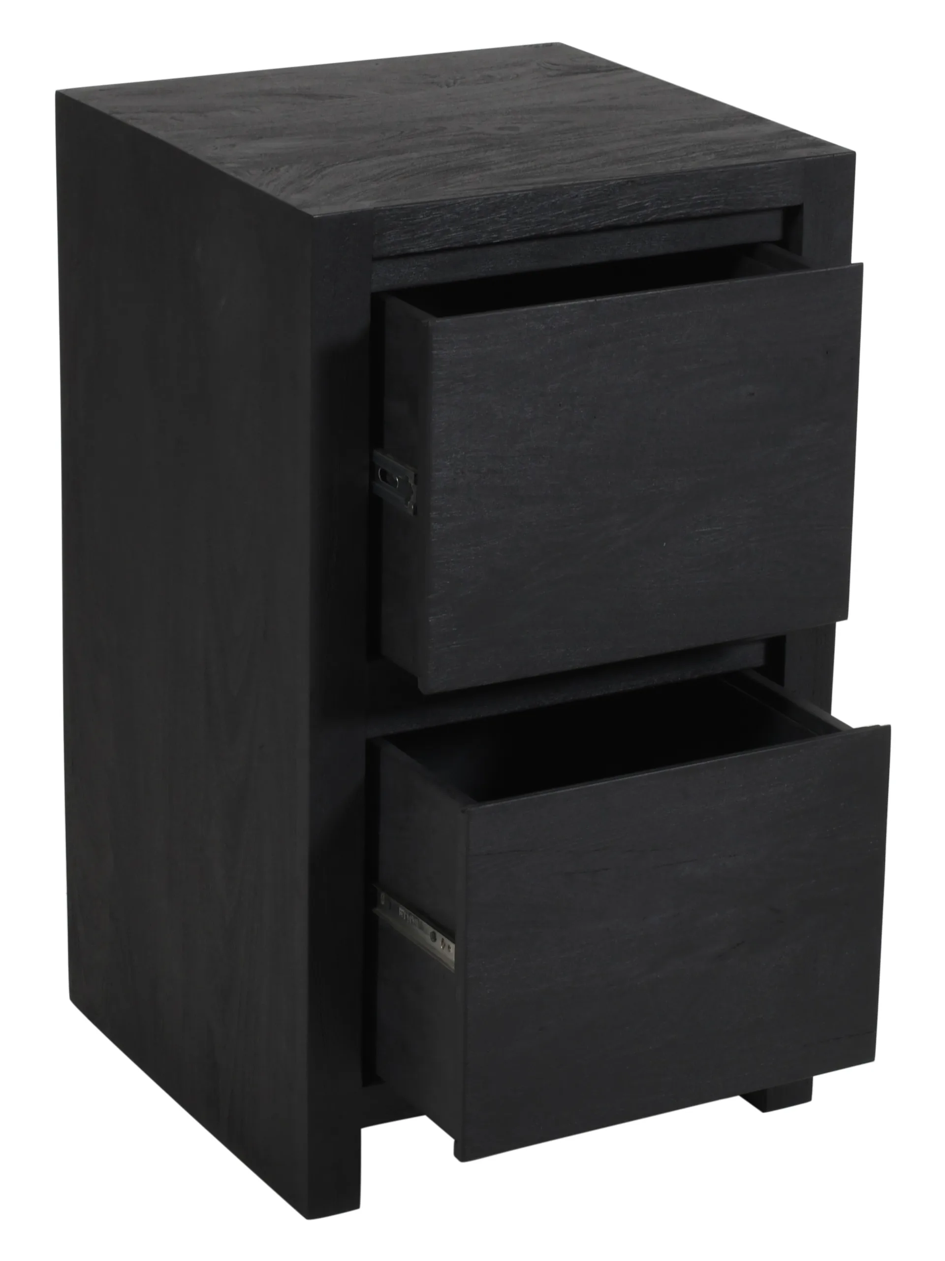 Archibald 2-Drawer File Cabinet - Graphite Black - Image 4