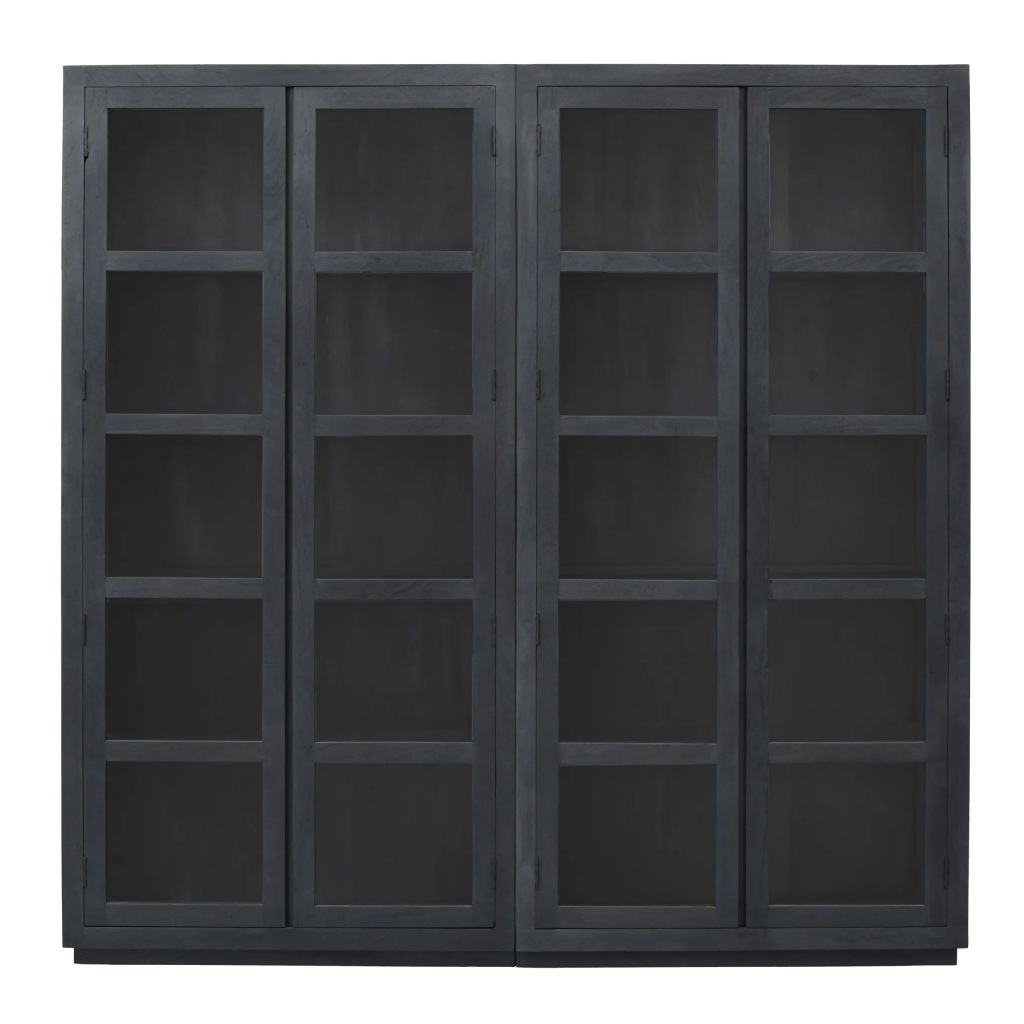 Archibald Bookcase - Graphite Black 