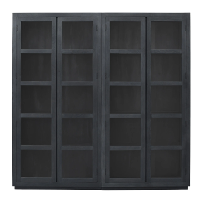 Archibald Bookcase - Graphite Black