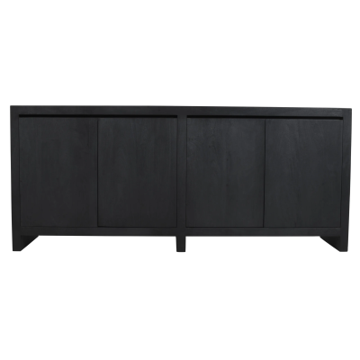 Archibald 4-Door Sideboard - Graphite Black