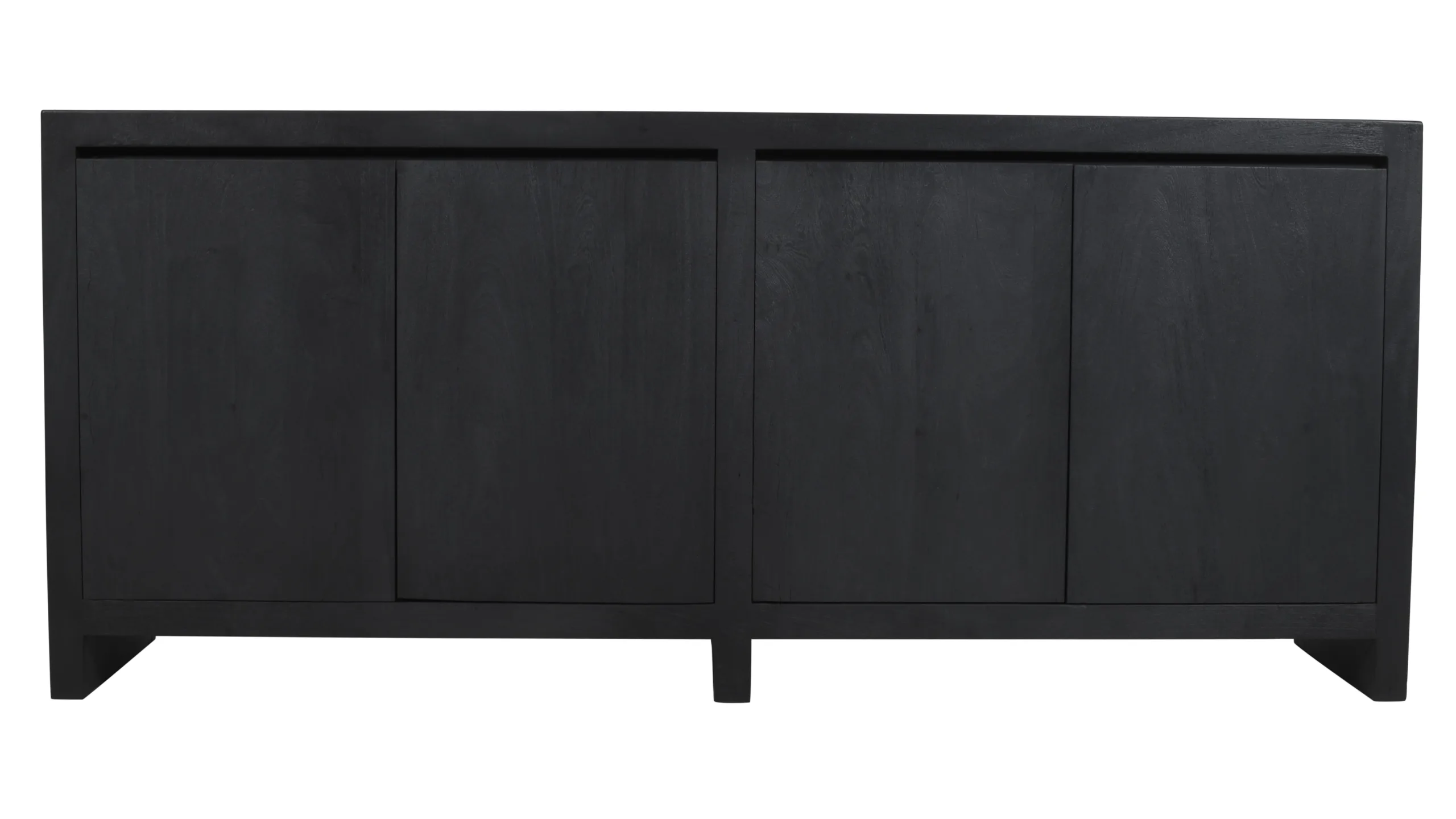 Archibald 4-Door Sideboard - Graphite Black