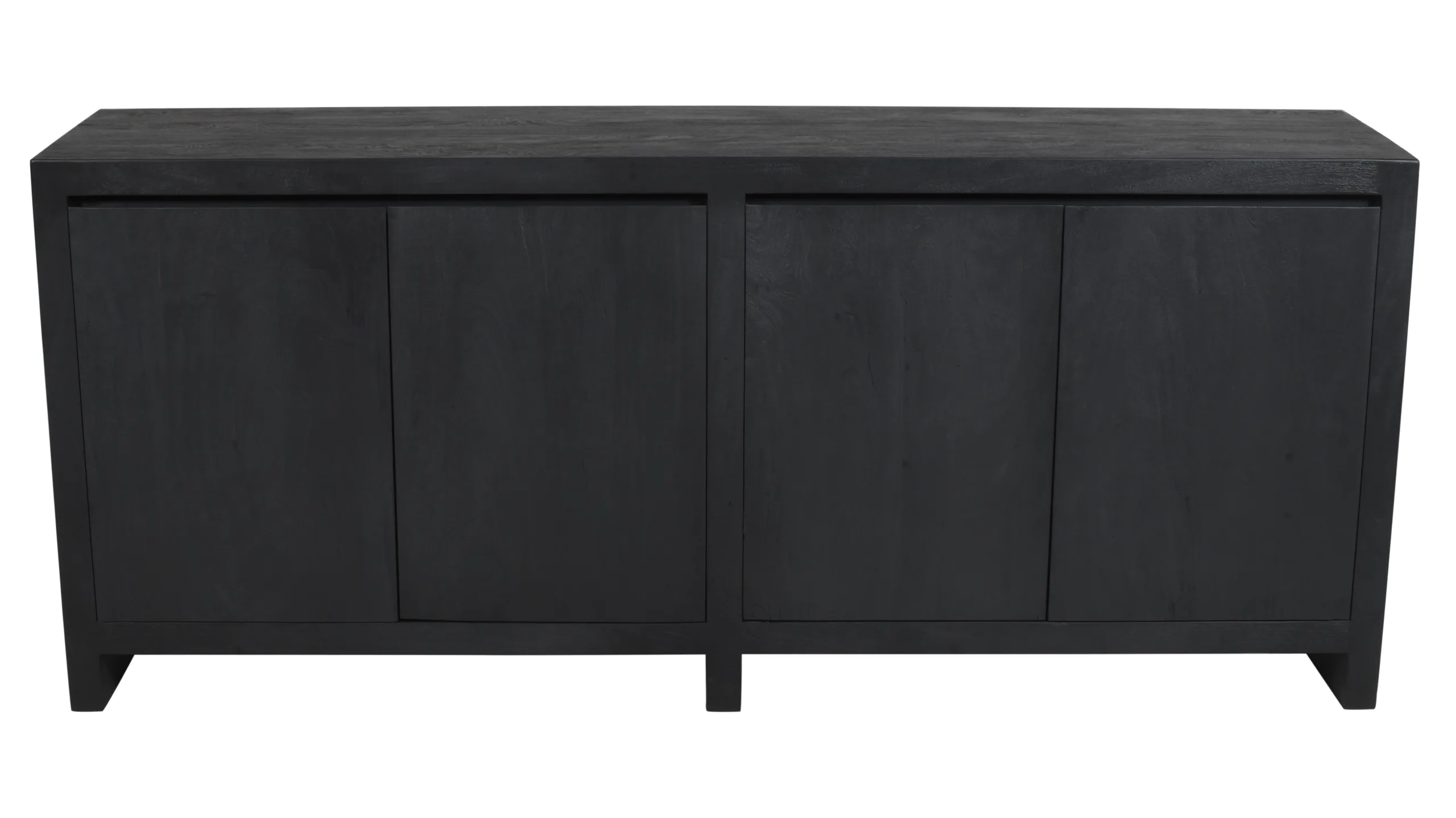 Archibald 4-Door Sideboard - Graphite Black - Image 2