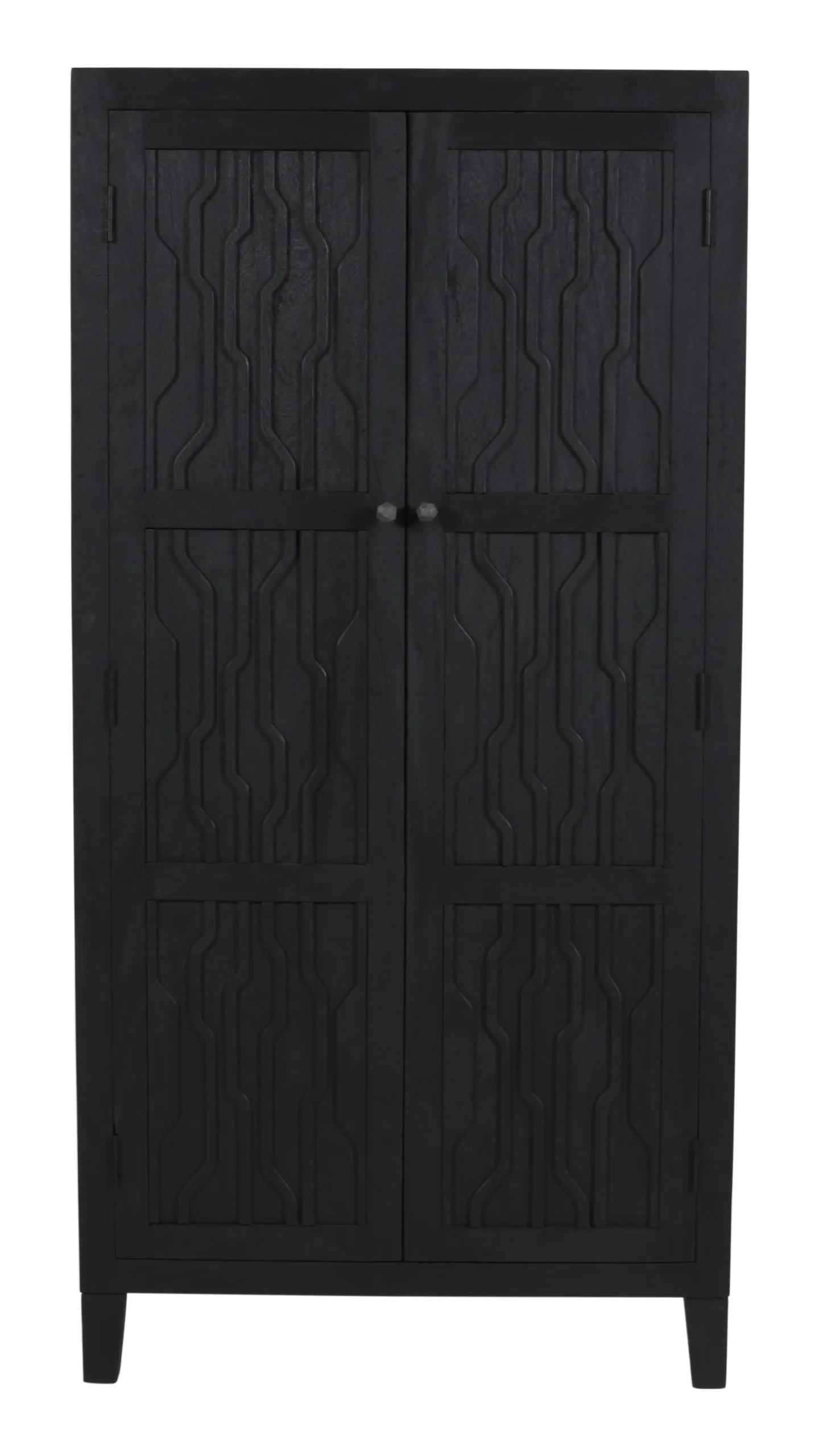 Oliver Tall Cabinet - Graphite Black - Image 2