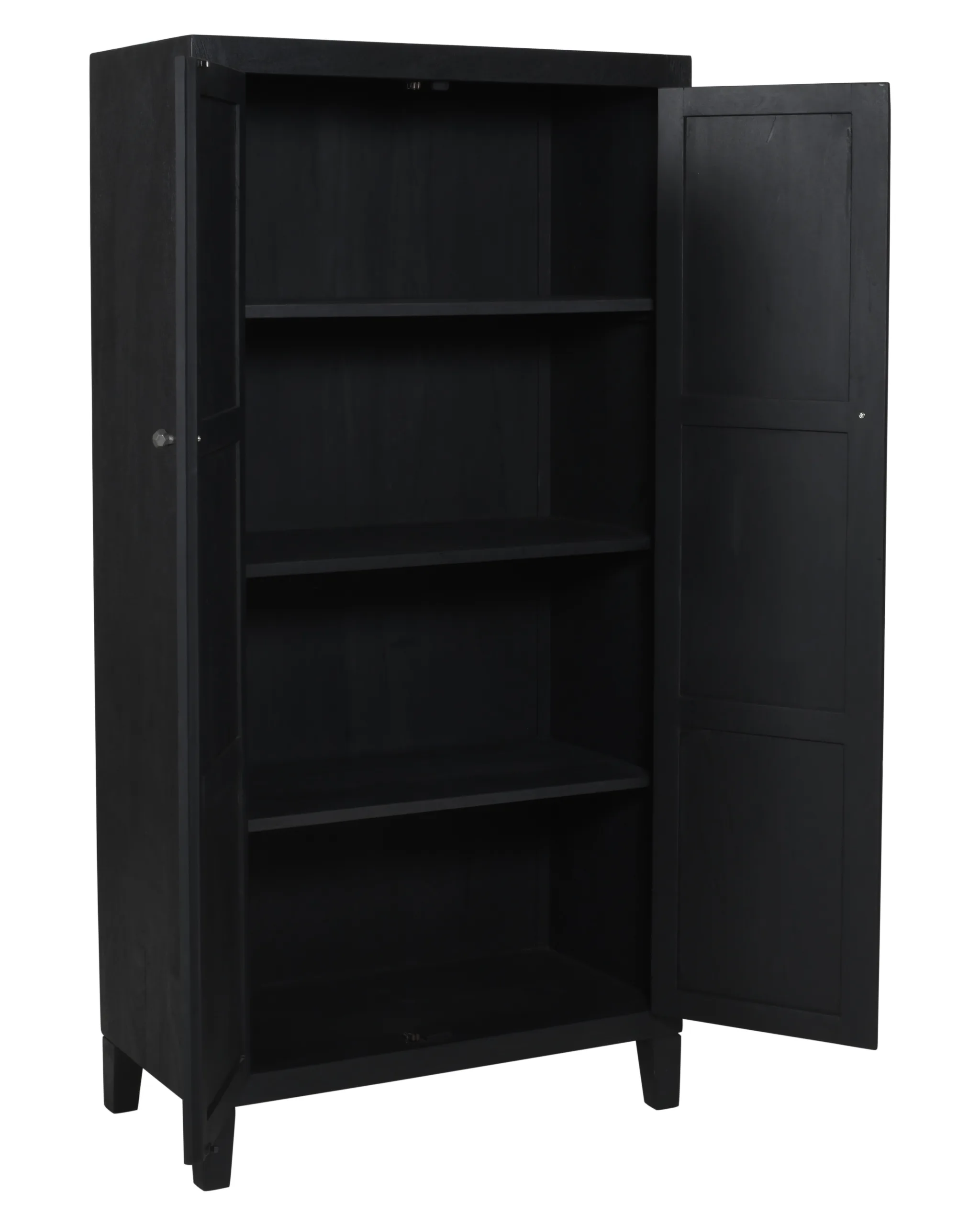 Oliver Tall Cabinet - Graphite Black - Image 3