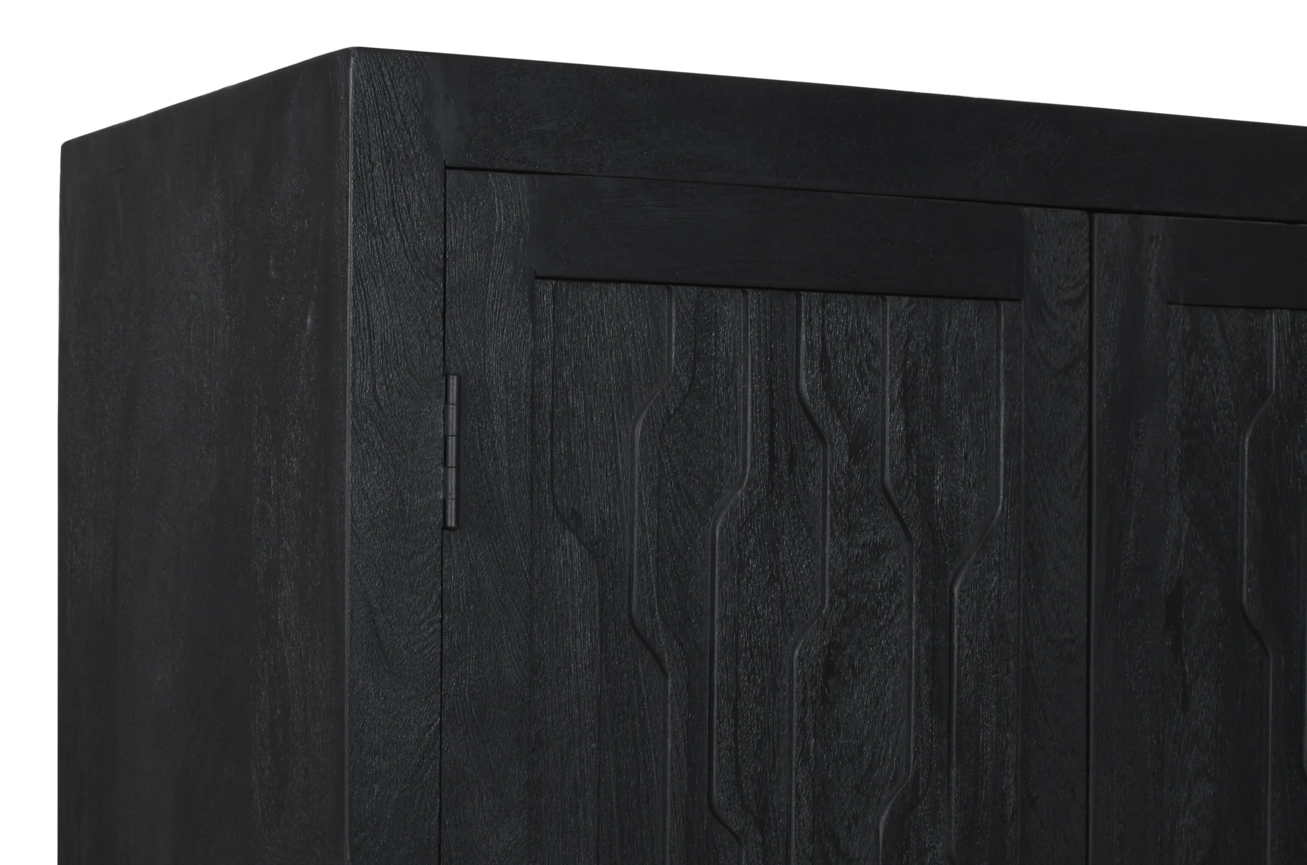 Oliver Tall Cabinet - Graphite Black - Image 4