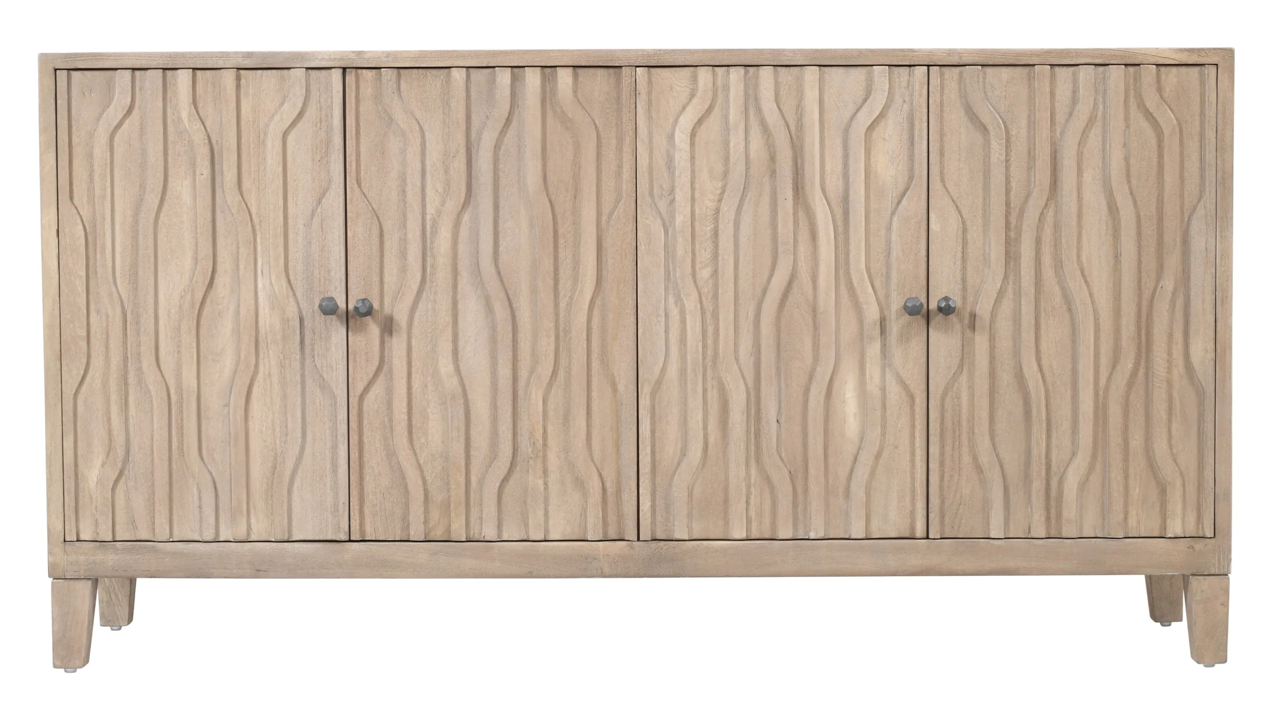 Oliver 4-Door Sideboard - Light Ash