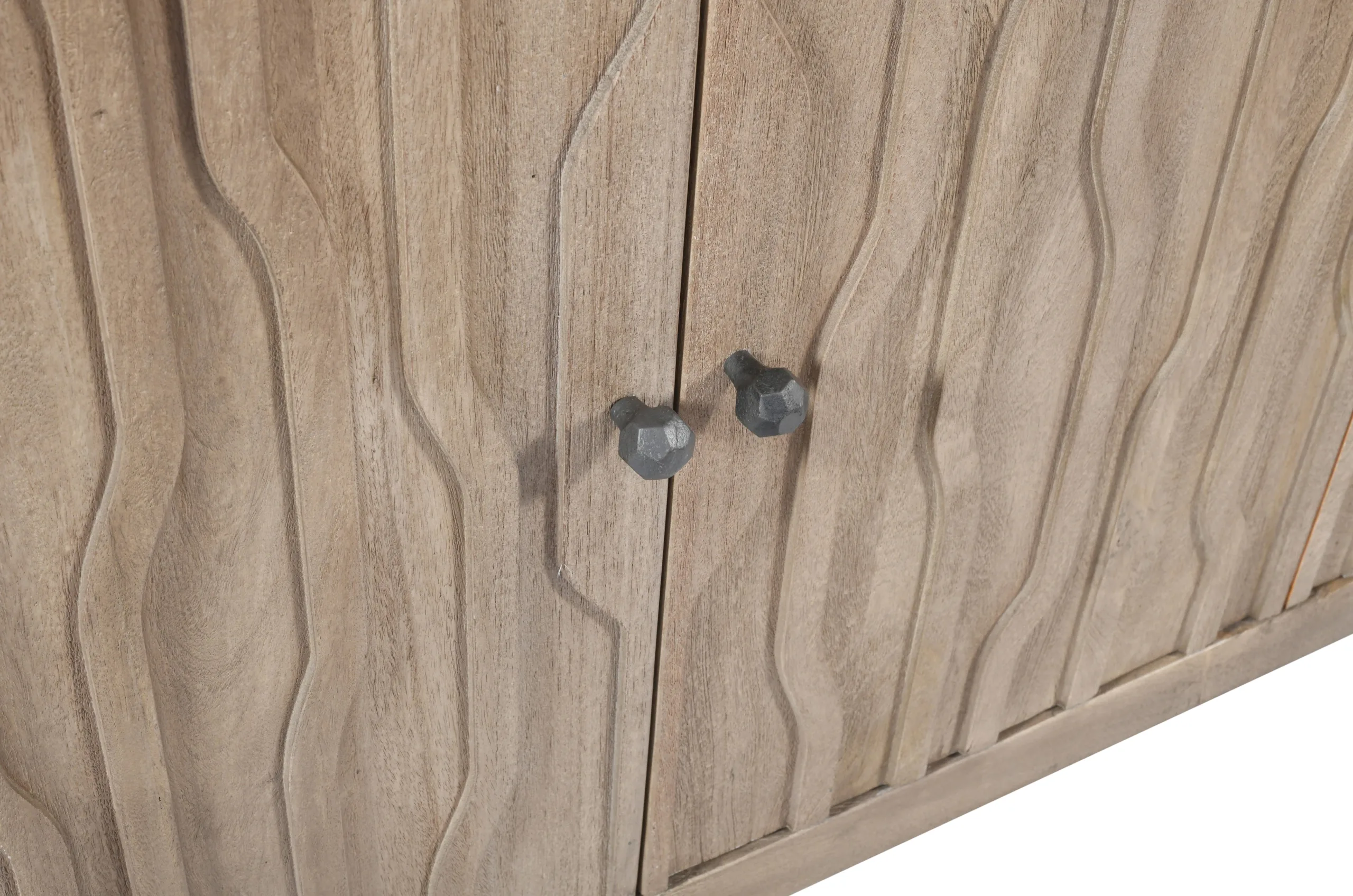 Oliver 4-Door Sideboard - Light Ash - Image 5