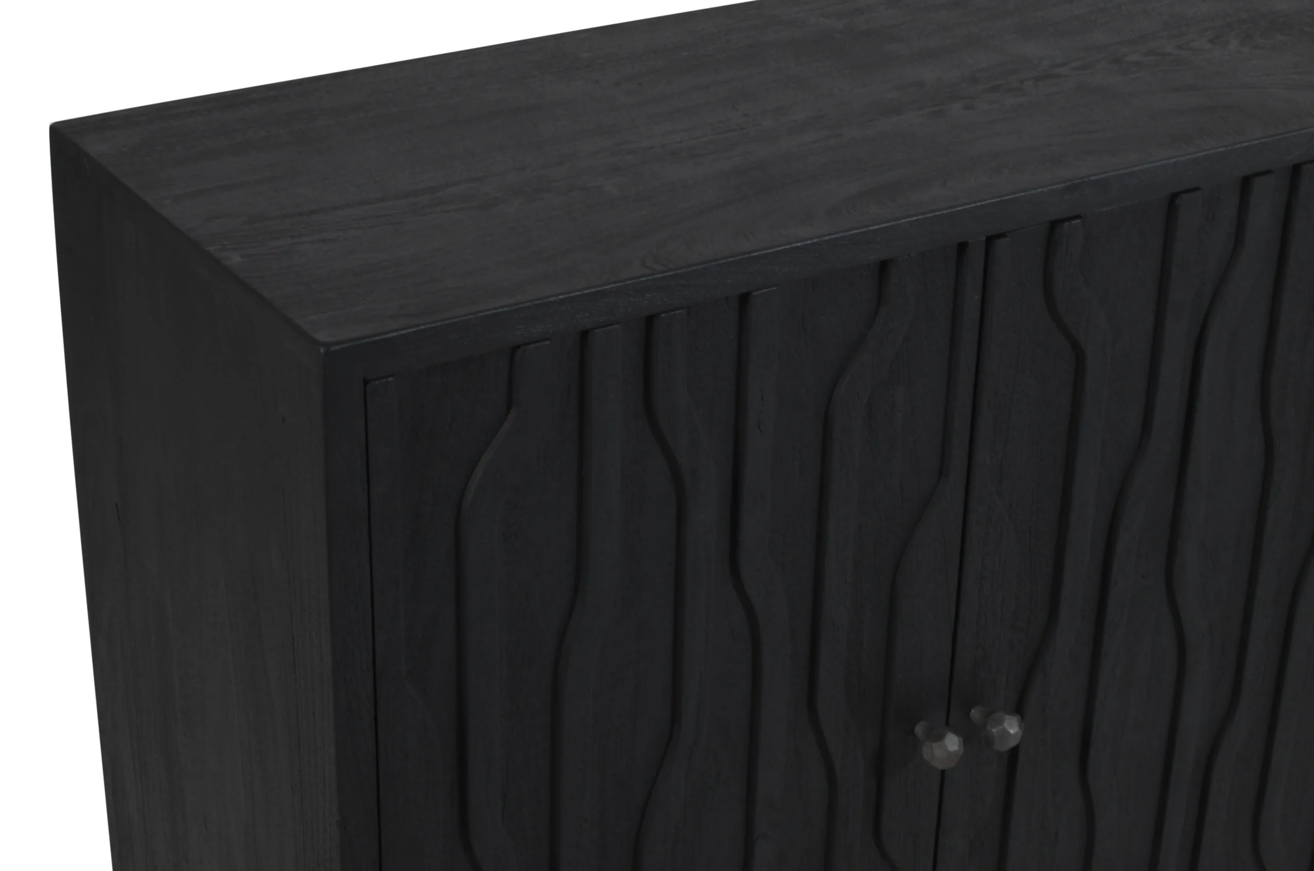 Oliver 4-Door Sideboard - Graphite Black - Image 5