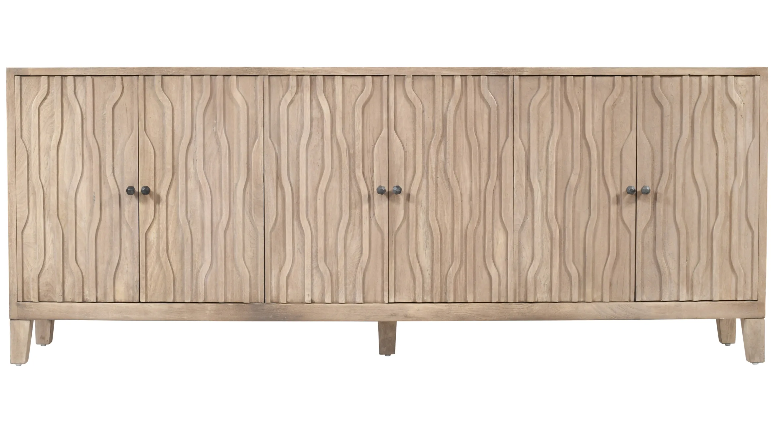 Oliver 6-Door Sideboard - Light Ash
