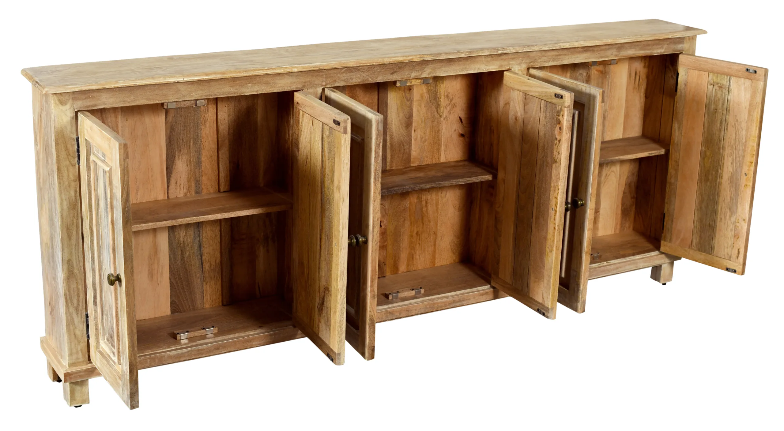 Jensen 6-Door Sideboard - Natural - Image 5