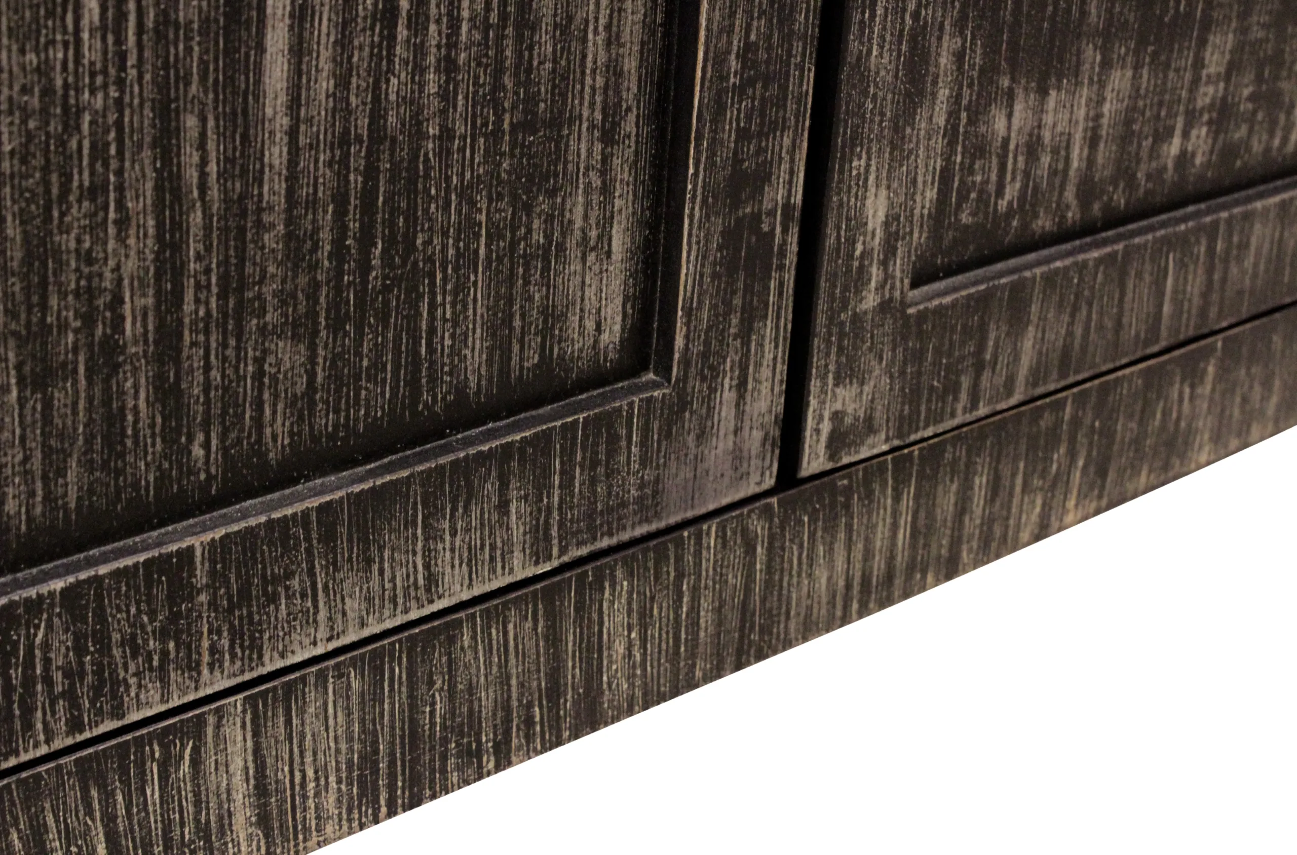 Magma 2-Door Sideboard - Distressed Black - Image 10