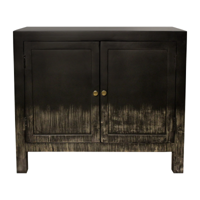 Magma 2-Door Sideboard - Distressed Black