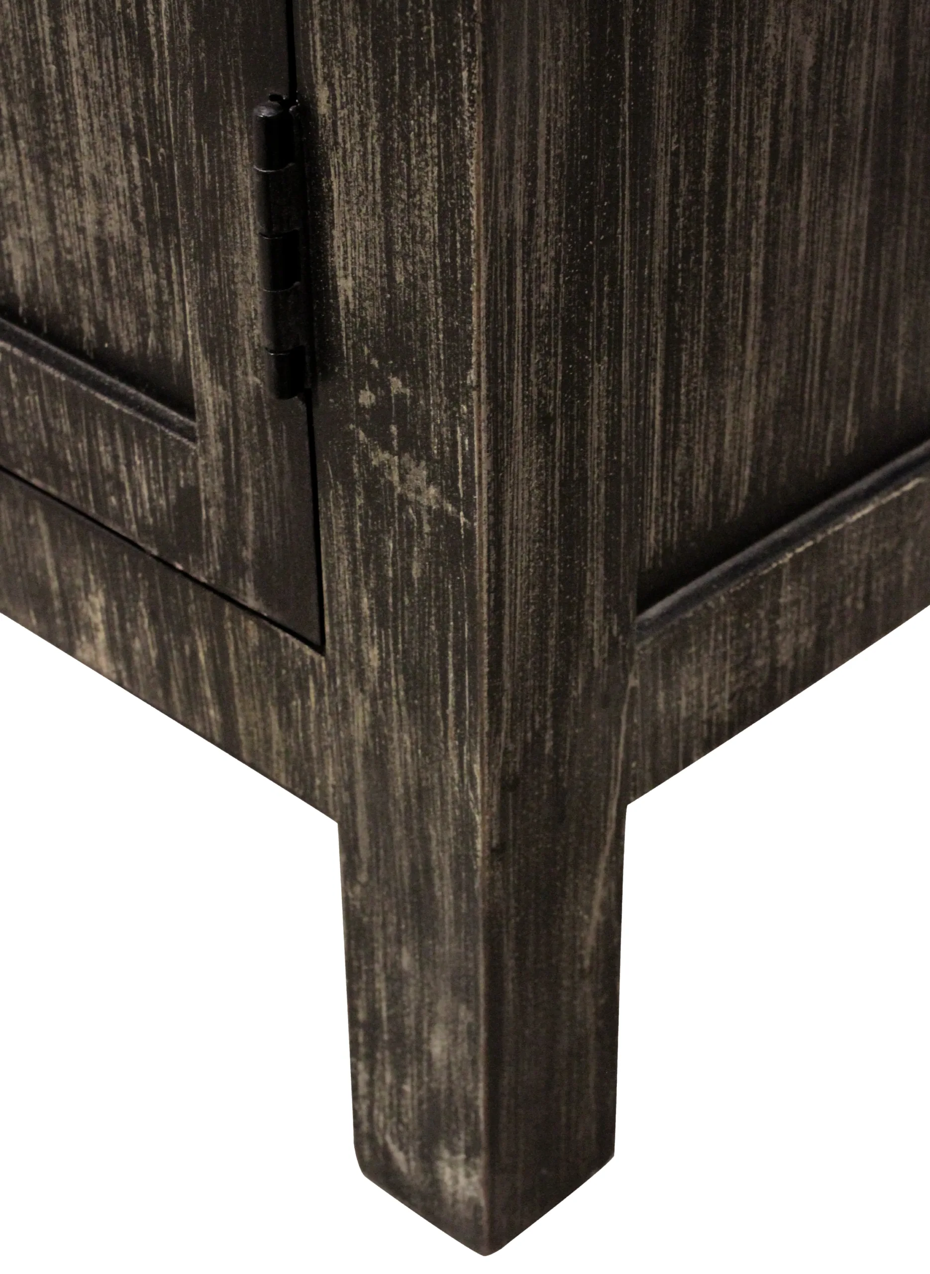 Magma 2-Door Sideboard - Distressed Black - Image 9