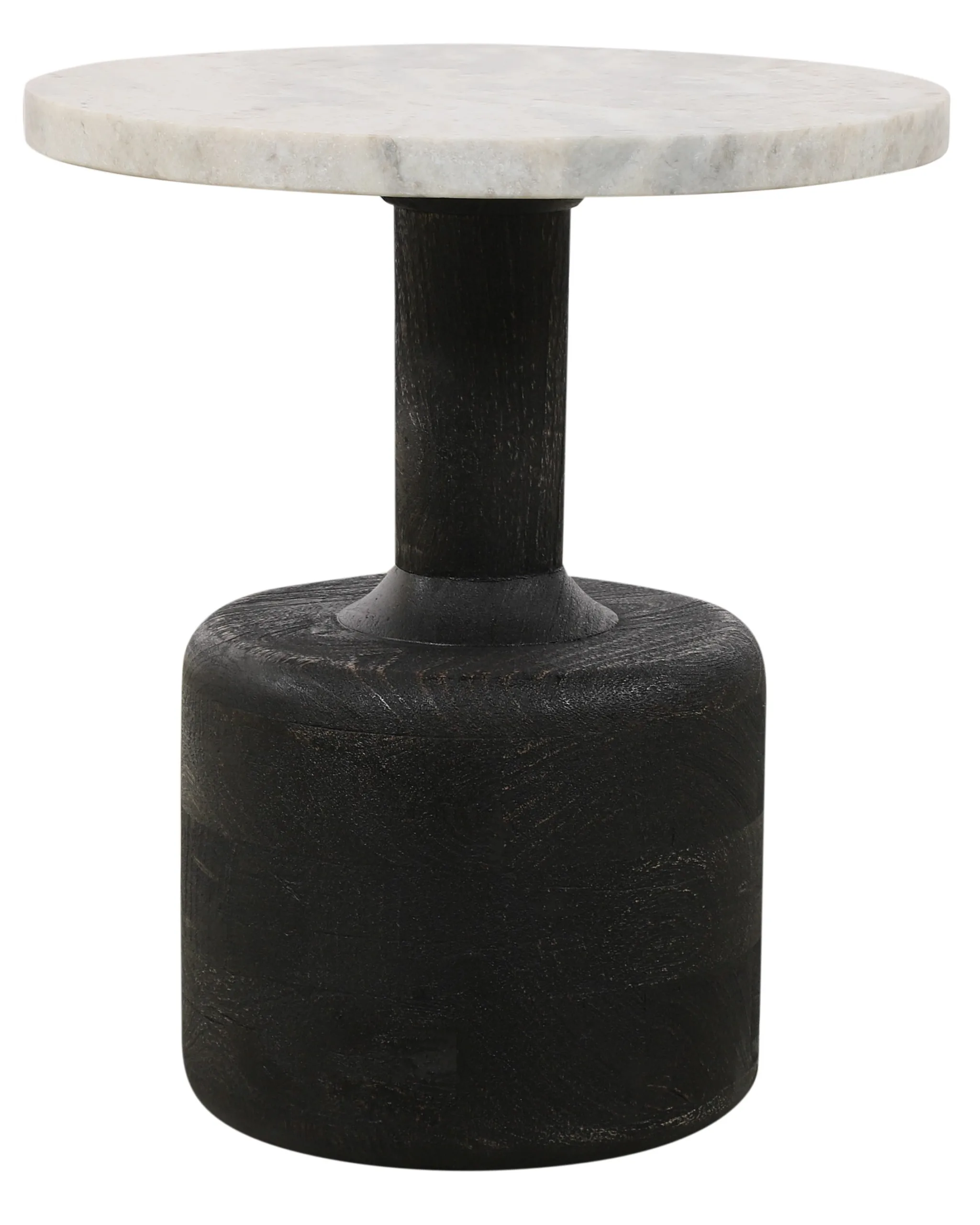 Callis Side Table - White Marble - Image 2