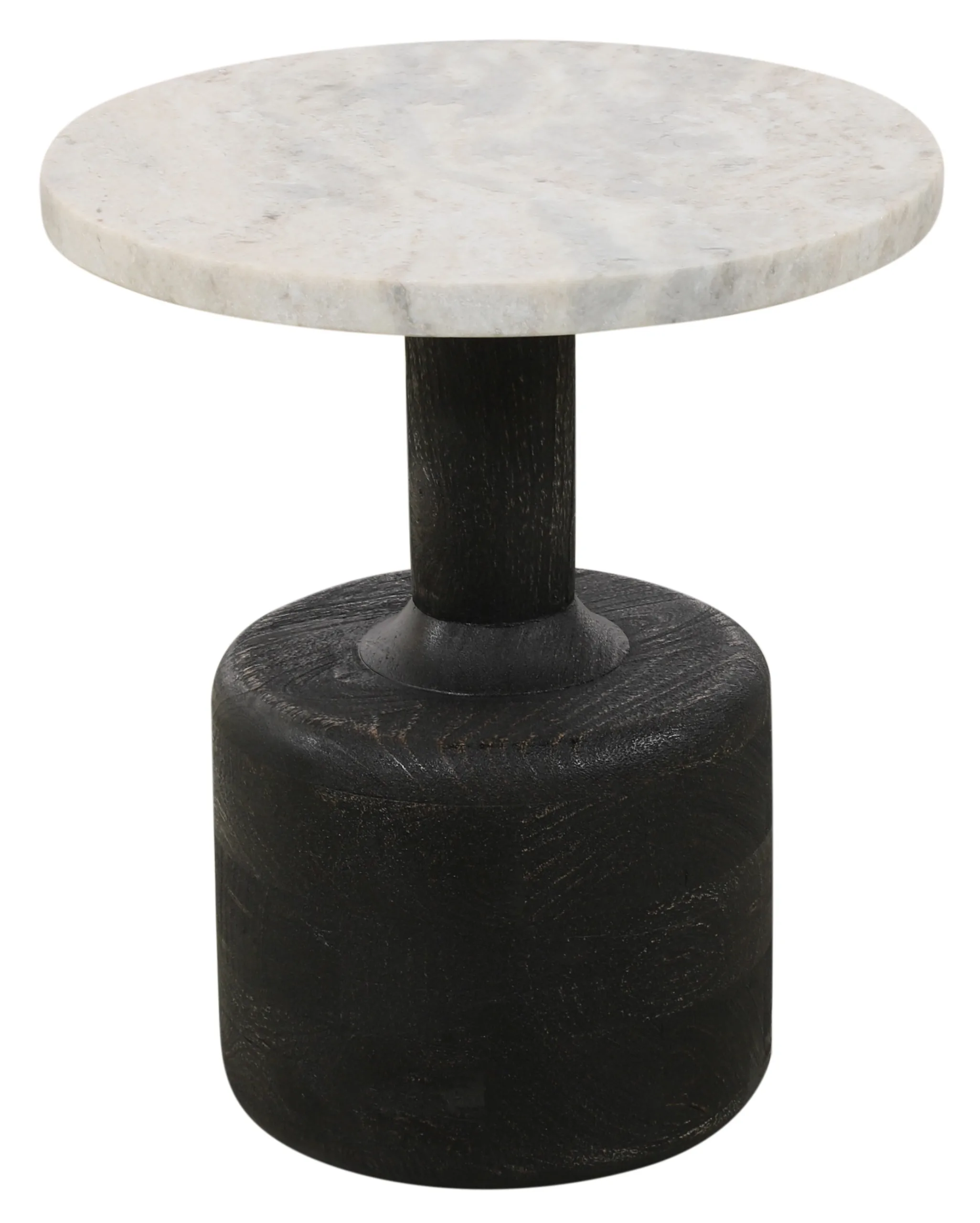 Callis Side Table - White Marble