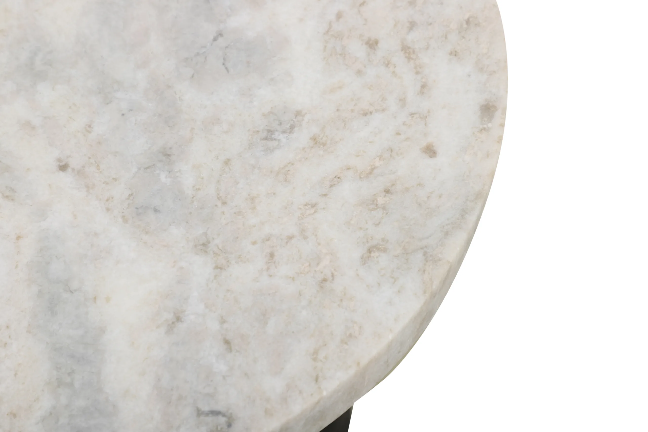 Callis Side Table - White Marble - Image 5