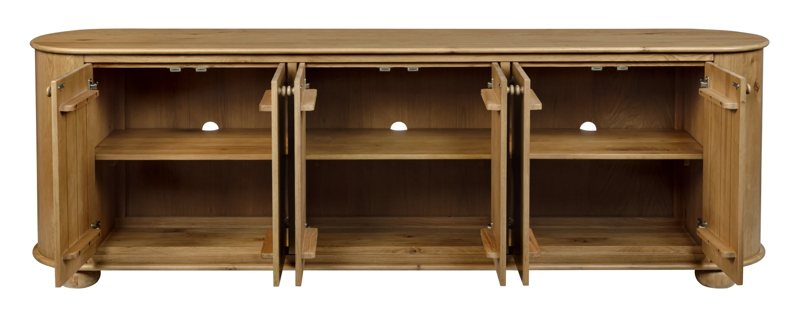 Scepter 6-Door Sideboard - Natural - Image 4