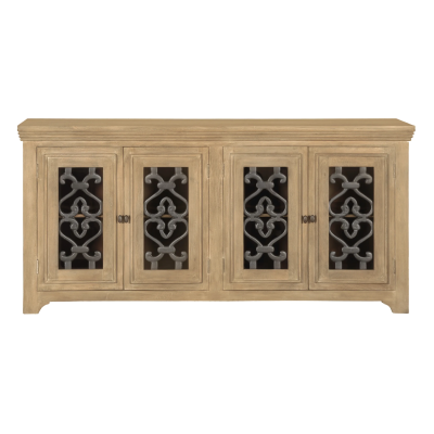 Stearn 4-Door Sideboard - Distressed Natural