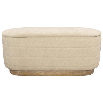 Jacquelyn Storage Bench - Beige