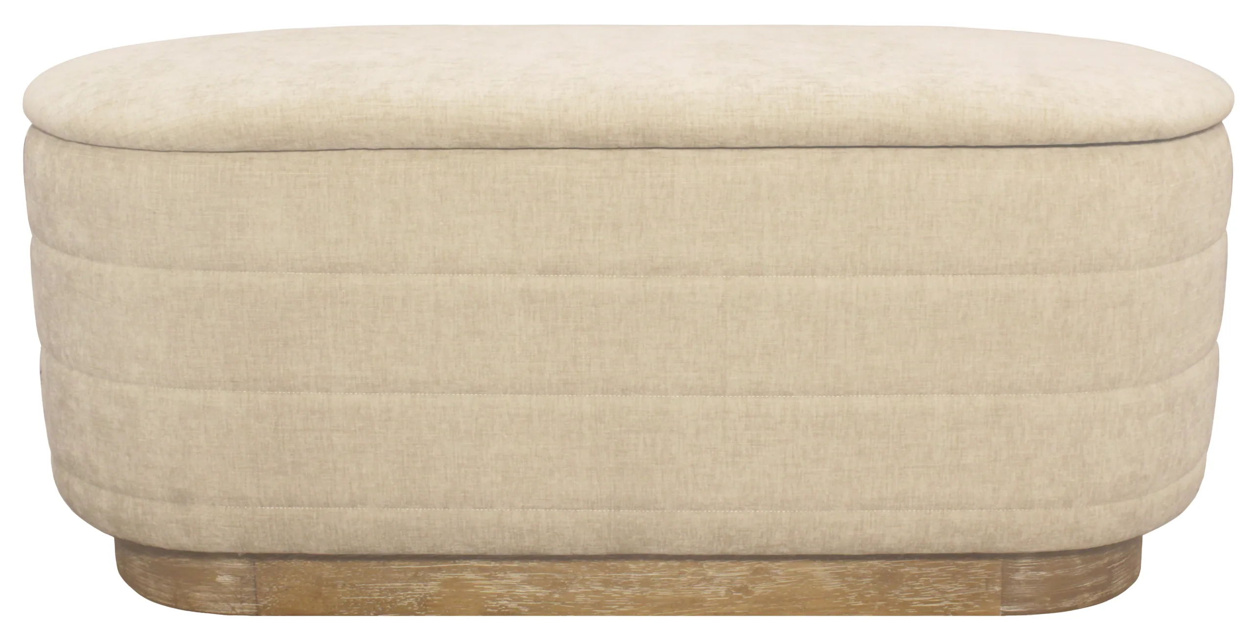 Jacquelyn Storage Bench - Beige