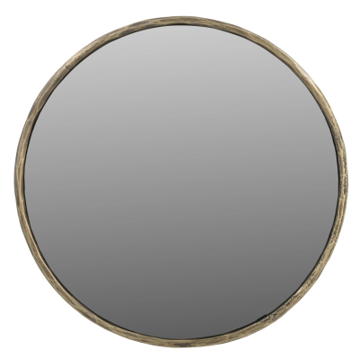 Naima 30" Mirror - Forged Iron Frame