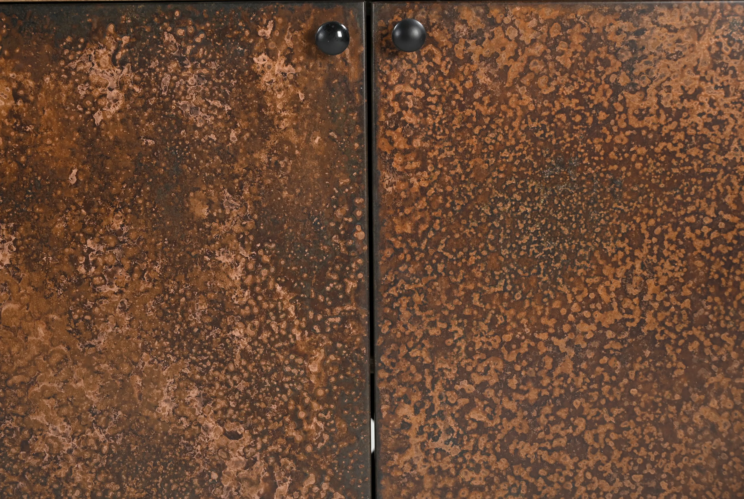 Benn 4-Door Sideboard - Dark Copper - Image 5