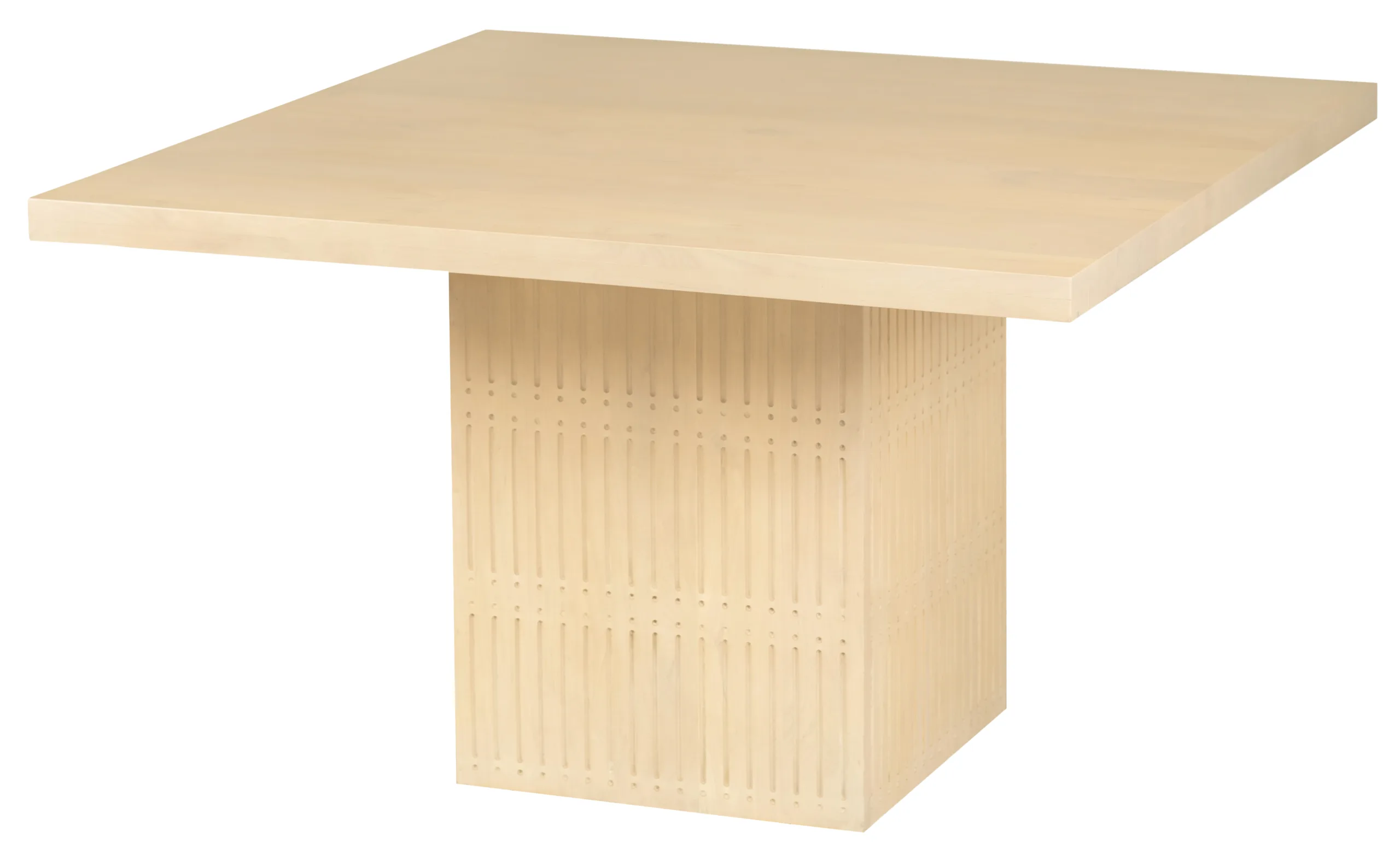 Saeger 48" Square Dining Table - Aged Natural - Image 3