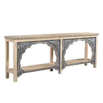 Carver Console Table - Two-tone