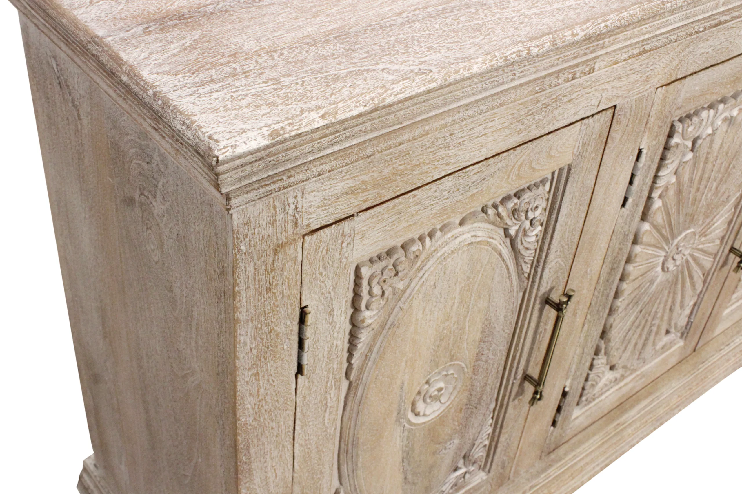 Carver 4-Door Sideboard - Distressed Natural - Image 6