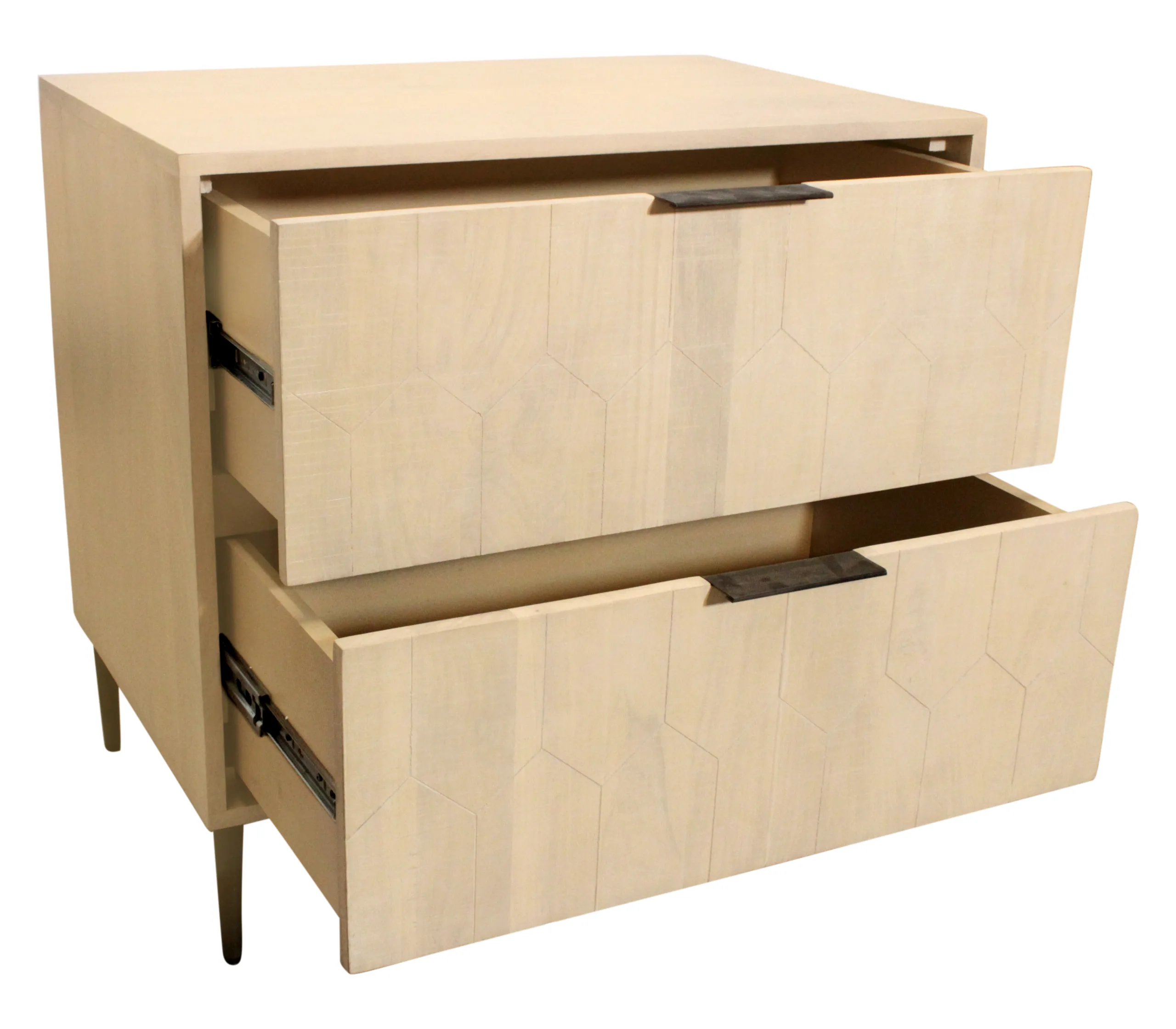 Rae 2-Drawer Nightstand - Aged Natural - Image 5