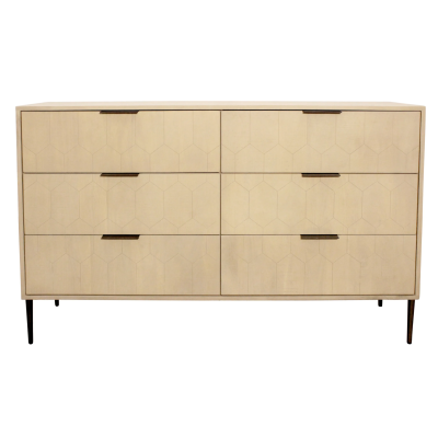 Rae 6-Drawer Dresser - Aged Natural