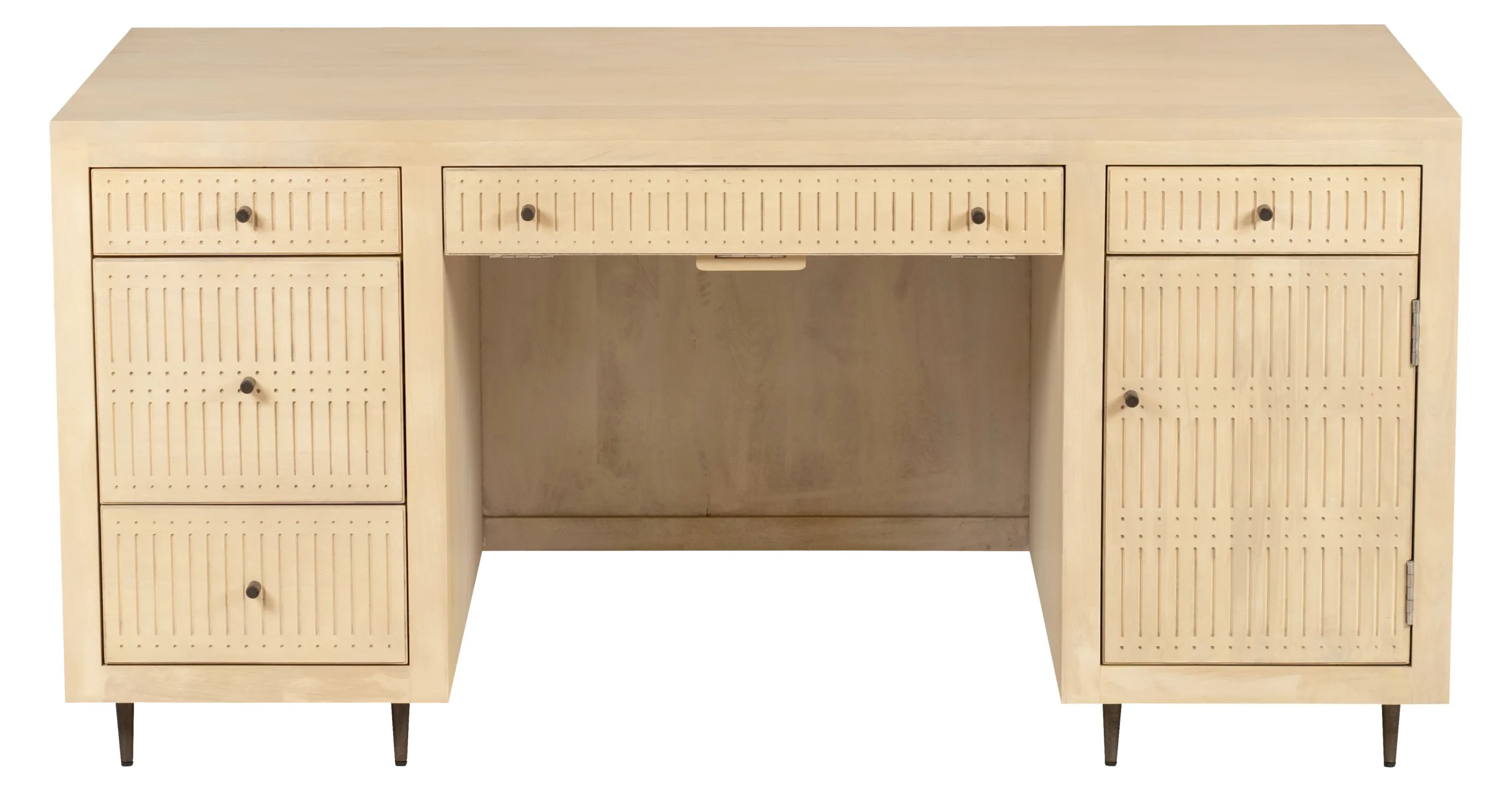 Saeger Desk - Aged Natural - Image 2