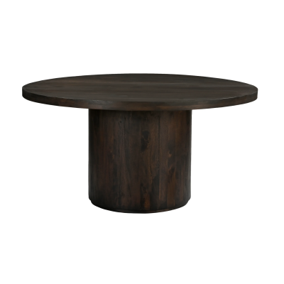 Sedona 60" Round Dining Table - Barista Brown