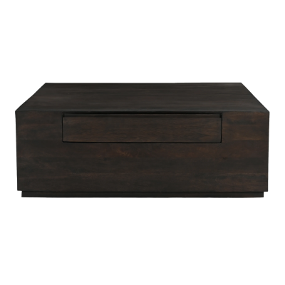 Sedona Square 2-Drawer Cocktail Table - Barista Brown